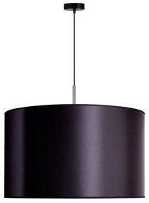 Duolla - Csillár zsinóron CANNES 1xE27/15W/230V á. 50 cm fekete/szürke
