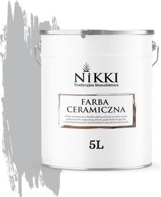 Kerámia Mennyezeti Falfesték Szürke Színű H1050 Mély Matt Falfesték 5L