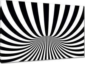 Vászonkép 90x60 Absztrakt fekete-fehér