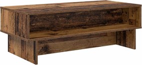 vidaXL Dohányzóasztal Öreg fa 100 x 46 x 35 cm Faanyag