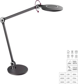 Prezent BELTIS 31213 Asztali lámpa 1x9W/LED 638lm IP20