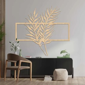 Fa kép minimalista levelekkel keretben - FERNS