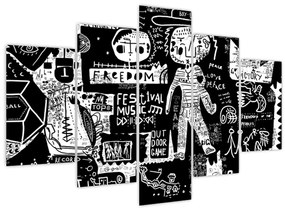 Kép - Graffiti (150x105 cm)