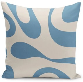Párnahuzat 43x43 cm Blue Latte – Mila Home