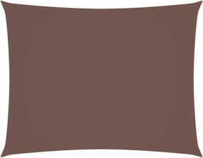 vidaXL barna téglalap alakú oxford-szövet napvitorla 3,5 x 5 m