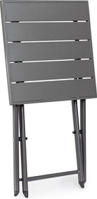 Alumínium kerti dohányzóasztal 43x44 cm Taylor – Bizzotto