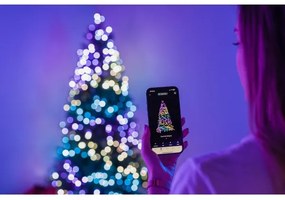 Twinkly TG70P4425P01 - LED RGBW karácsonyfa TREE 435xLED 2,1 m Wi-Fi