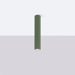 Sollux SL.1609 - Spotlámpa KARBON 1xGU10/10W/230V 40 cm zöld