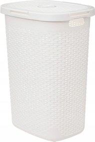 Magas műanyag szennyestartó kosár, 60 l