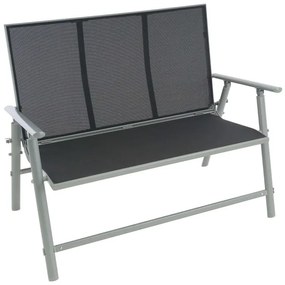 GARTHEN Kerti pad összecsukható 119 cm szürke