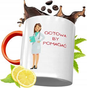 Narancssárga Bögre Doktornak Tökéletes Ajándék fényképes nyomtatással