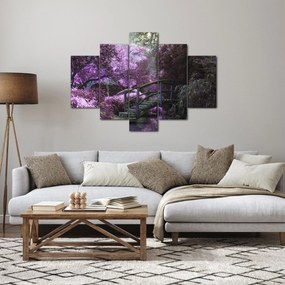 Kép - lila fák (150x105 cm)