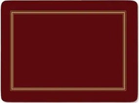 Parafa Alátét Asztalra Pimpernel Burgundy Classic Közepes Kpl. 6 db