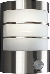 Kerti fali lámpa Homlokzati lámpa E27 IP44 Alkonyat mozgásérzékelő Philips