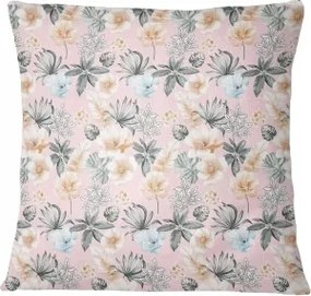 Párnahuzat 40x40 virág 3