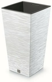 FURU SQUARE virágtartó 24 cm, fehér, 24 cm