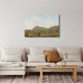 Kép - Simon Denis,  View Near Naples, reprodukciók (90x60 cm)