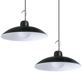 KÉSZLET 2x LED napelemes függesztett lámpa LED/6W/3,7V 2000 mAh IP44 + DO