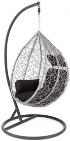 Függesztett fotel Eggman (kőris + fekete). 1118282
