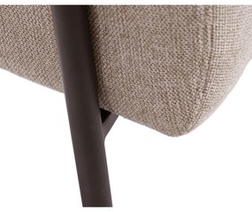 Bézs fotel Trout – Unique Furniture