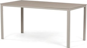 Kerti bútor garnitúra 156x78x74 cm, polywood, bézs, AZS-B1656 CRM
