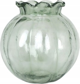 Virág Alakú Váza újrahasznosított üvegből