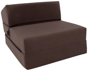 Összecsukható szék/matrac PELOS, barna