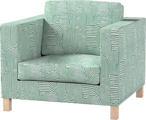 Karlanda Ikea fotelhuzat, menta-ecru