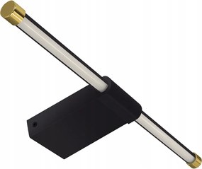 Fürdőszobai fali lámpa tükör fölé Paso Led 9W 4100K IP44 fekete