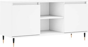 vidaXL fehér szerelt fa TV-szekrény 104 x 35 x 50 cm