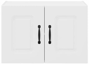 Fali konyhaszekrény ajtóval 2 pcs Fehér 60 x 31 x 40 cm Faanyag