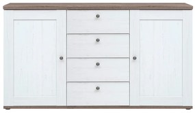 TEINA 2D4S komód, canyon fenyő