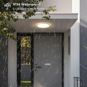 Brilagi - LED fürdőszobai lámpatest ULTRA VÉKONY LED/18W/230V Ø 30 cm aranyszínű IP54