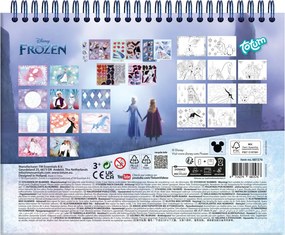 Disney Jégvarázs Destiny puzzle matrica és színező szett
