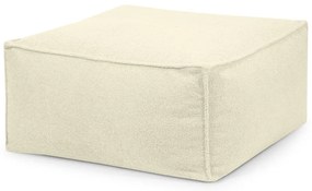 Világosszürke buklé babzsákfotel Mass – SLOWDOWN