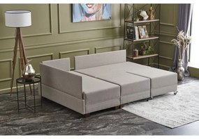 Bézs sarokkanapé (bal oldali) Fly – Balcab Home