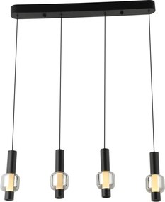 Aviano Lighting RONDA 7224-0410 Függőlámpa 4x8w/led 3000K+4000K 3200lm