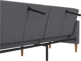 Szürke kinyitható kanapé 82 cm Lilly – Støraa