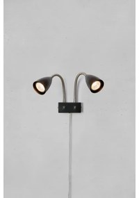 Markslöjd 108901 - Fali spotlámpa CIRO 2xGU10/7W/230V fekete