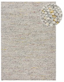 Krémszínű kézi szövésű gyapjúkeverék szőnyeg 120x170 cm Minerals – Flair Rugs