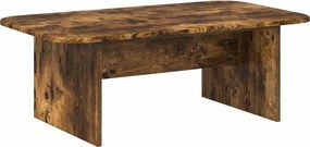 vidaXL Dohányzóasztal Füstölt tölgy 93 x 53 x 33 cm Faanyag