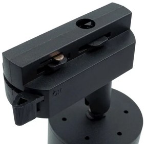 Spotlámpa MICA sínrendszerhez 1xGU10/25W/230V 1 fázisú fekete