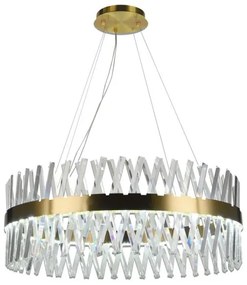 LED állítható fényerőjű lámpa kábelre LED/110W/230V 3000-6500K arany + DO