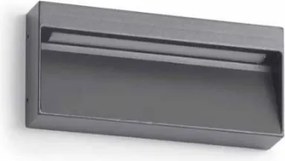 NOVOLUX 847A-L0107B-04 ABAR Modern Kültéri Fali Lámpa Antracit LED IP54