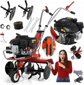 Belsőégésű talajmaró Faworyt 60 cm 2900 W 7 Le Földkultivátor Full XXL