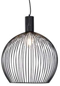 Okos kerek lámpa fekete 50 cm, Wifivel, G95 - Dos