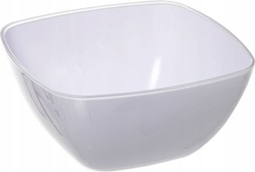 Salátatál nagy műanyag 3,9l Fehér