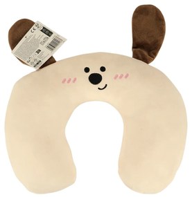 Utazós párnácska TRAVEL FRIENDS 33x25 cm plüss - több színben Termék színe: Bézs