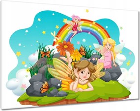 Vászonkép 100x70 Gyönyörű tündérek