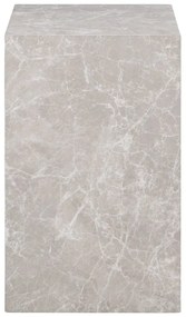 Tárolóasztal márvány dekorral 30x30 cm Prague – House Nordic